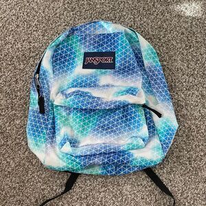 jansport backpack aqua chevron Jansport | Accessories | Jansport Big Student Backpack Aqua Chevron